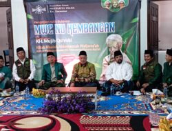 Katib Syuriah PCNU Jakarta Barat Resmikan Kantor MWC NU Kembangan