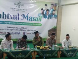 Bahas Isu Keagamaan Terkini, LBM PCNU Jakarta Barat