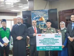 Dukung Palestina, NU Care-LAZISNU Salurkan Rp10 Miliar untuk Pengkhatam Al-Quran Masjid Al-Aqsa