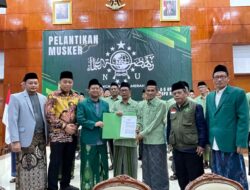 Pelantikan dan Musyawarah Kerja I MWCNU Kec. Palmerah, Ust. Ali Murtadho Ajak Kader Agar Ikhlas Berkhidmah